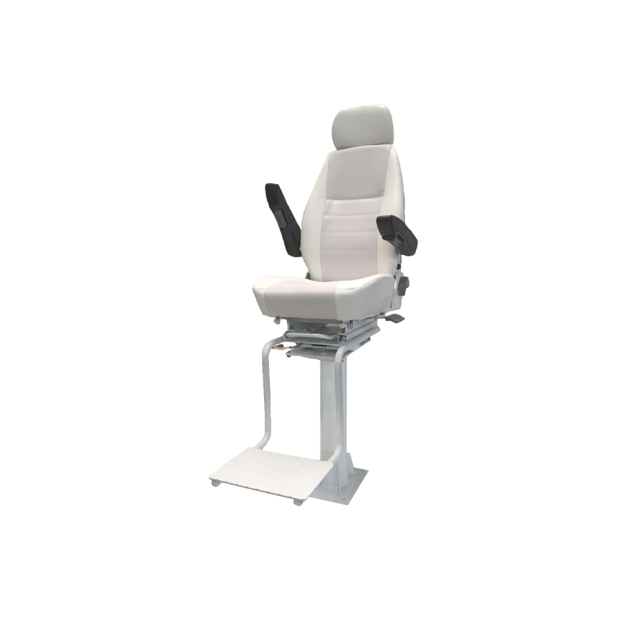 Banco 1116 para embarcações navais com estrutura resistente e design ergonômico para uso marítimo