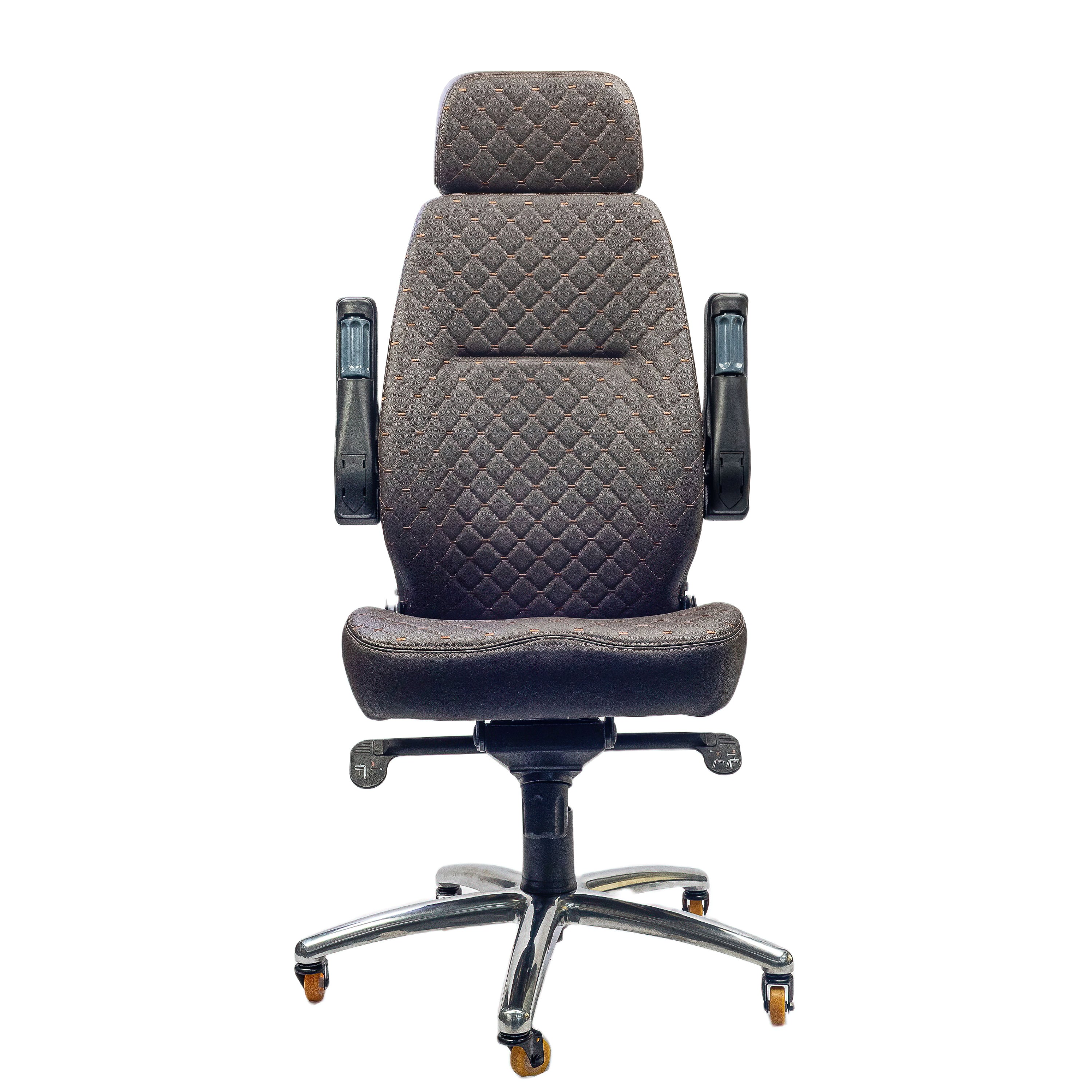 Cadeira para escritórios e operação de aciarias 24 horas em aço (4037)