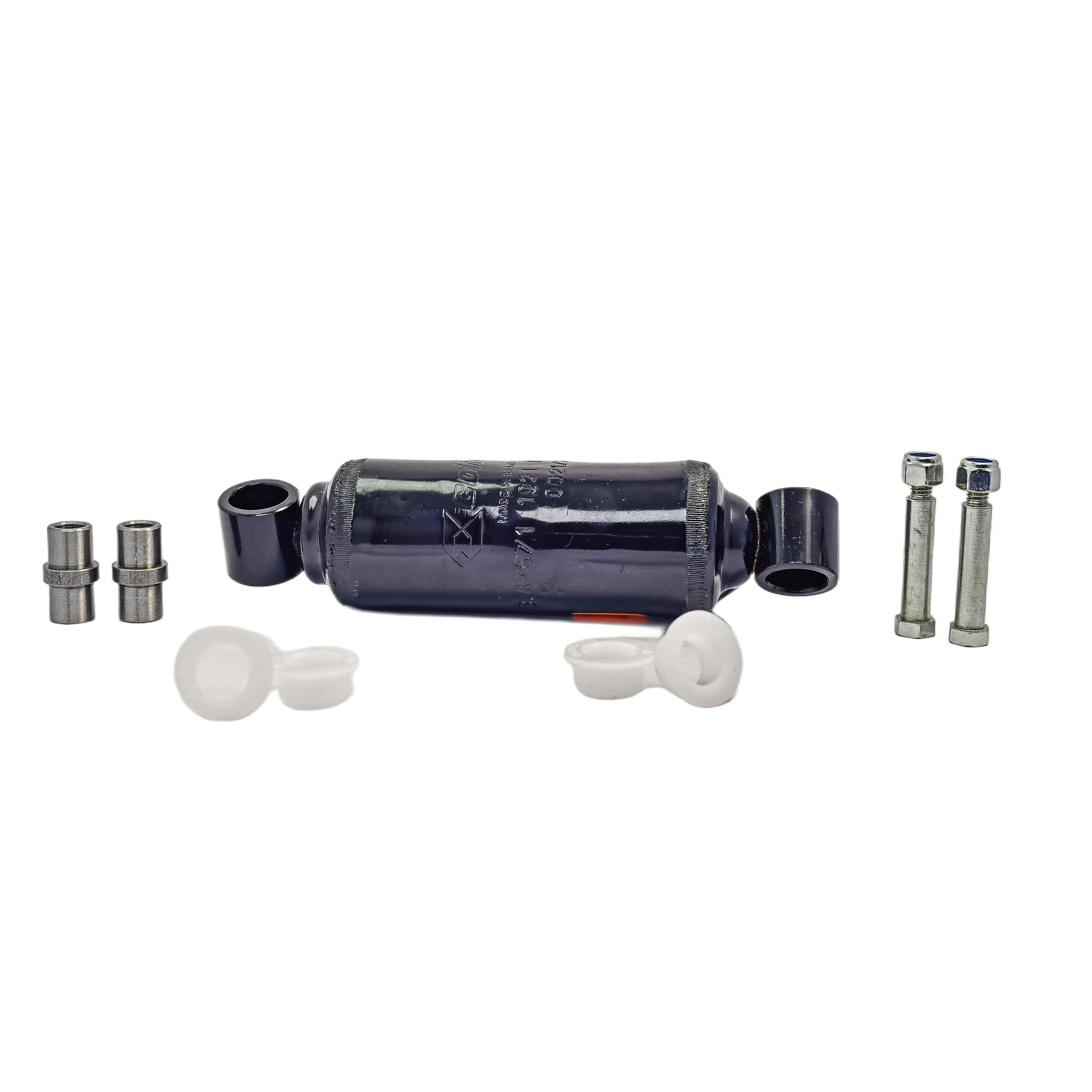 Amortecedor do banco a ar do motorista Scania 111, 112 e 113 com kit de fixação e buchas