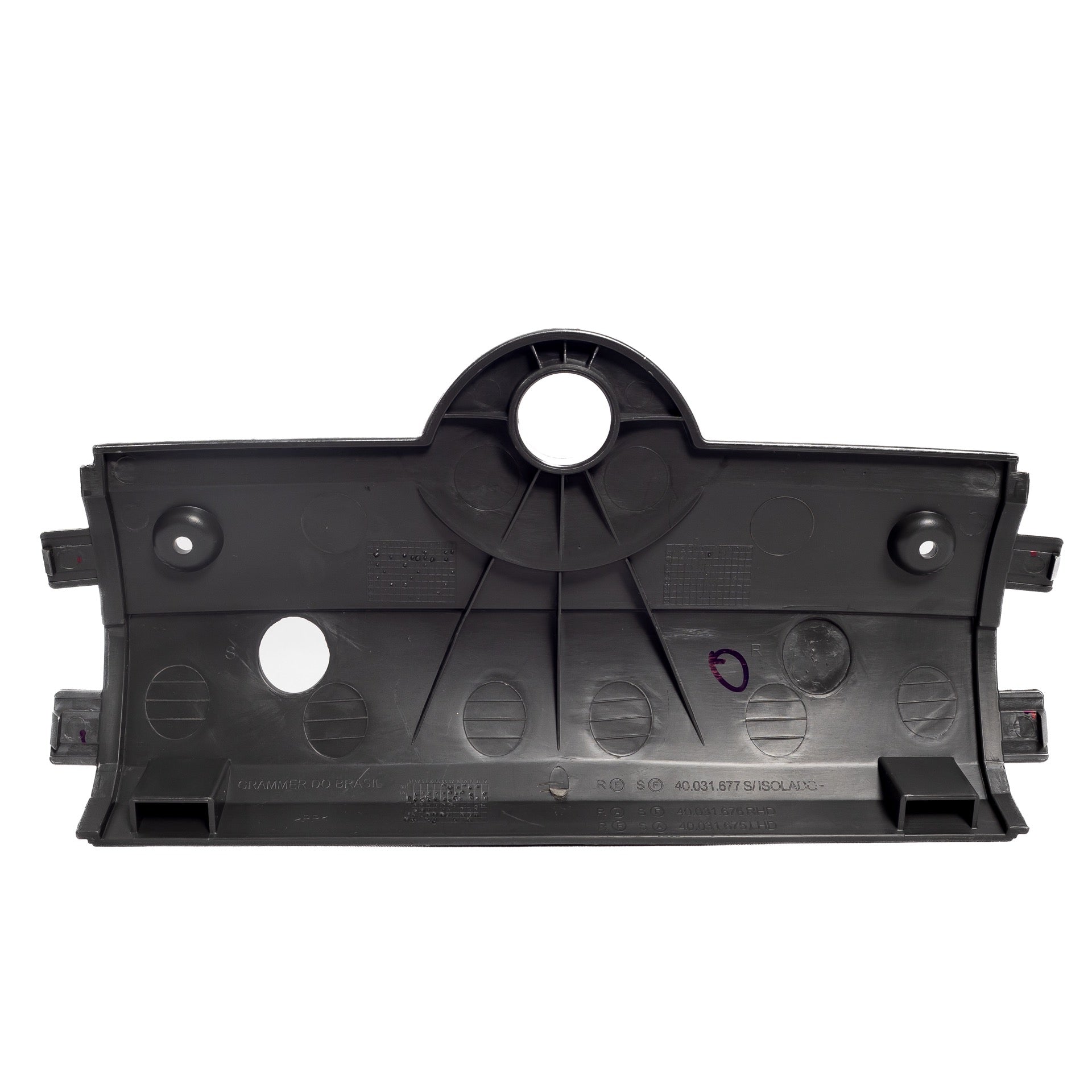CARENAGEM FRONTAL DO BANCO PNEUMATICO MOTORISTA MBB (G113346)