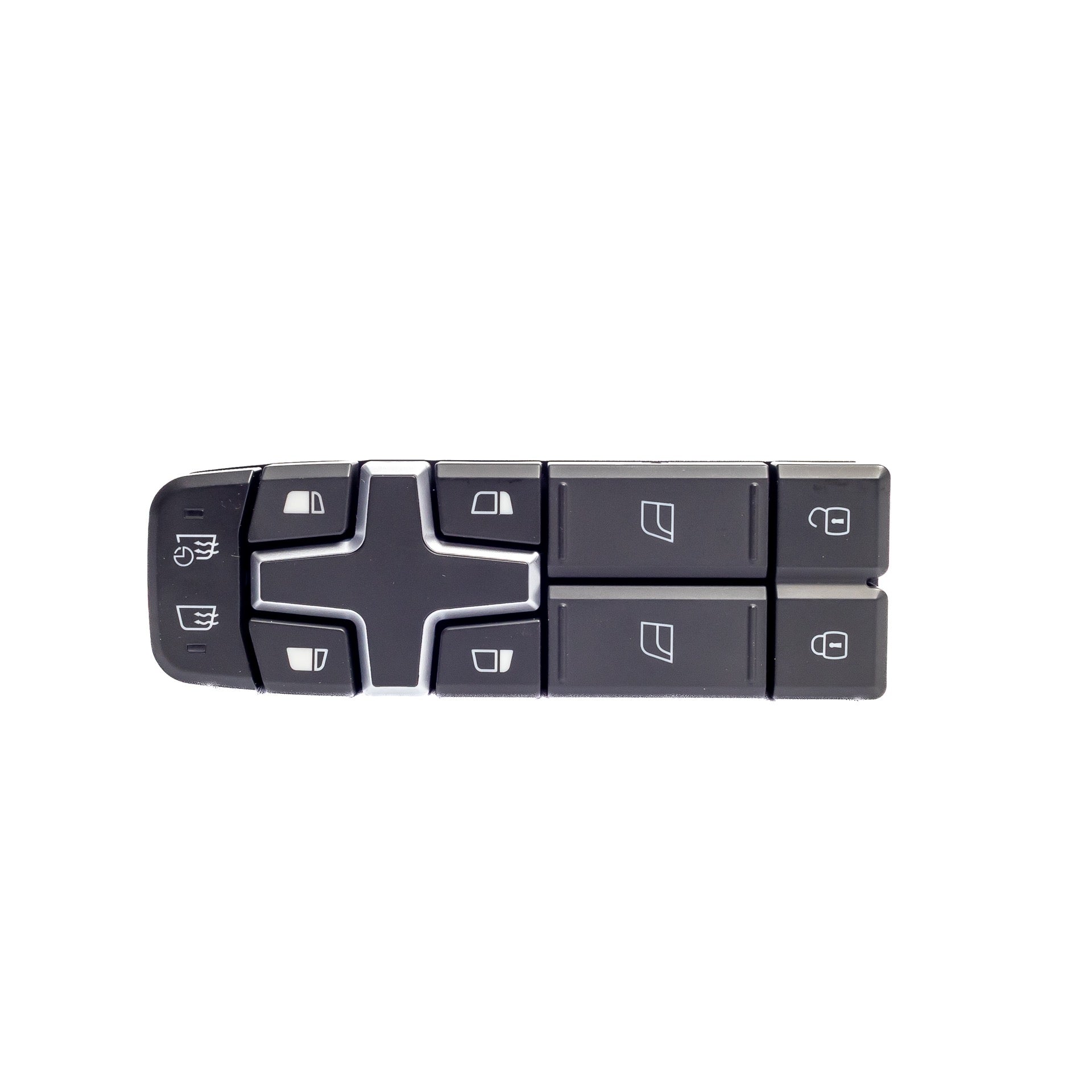 BOTÃO COMPLETO DE VIDRO ELETRICOS E TRAVAS DE PORTAS - 22154286 (W1001)