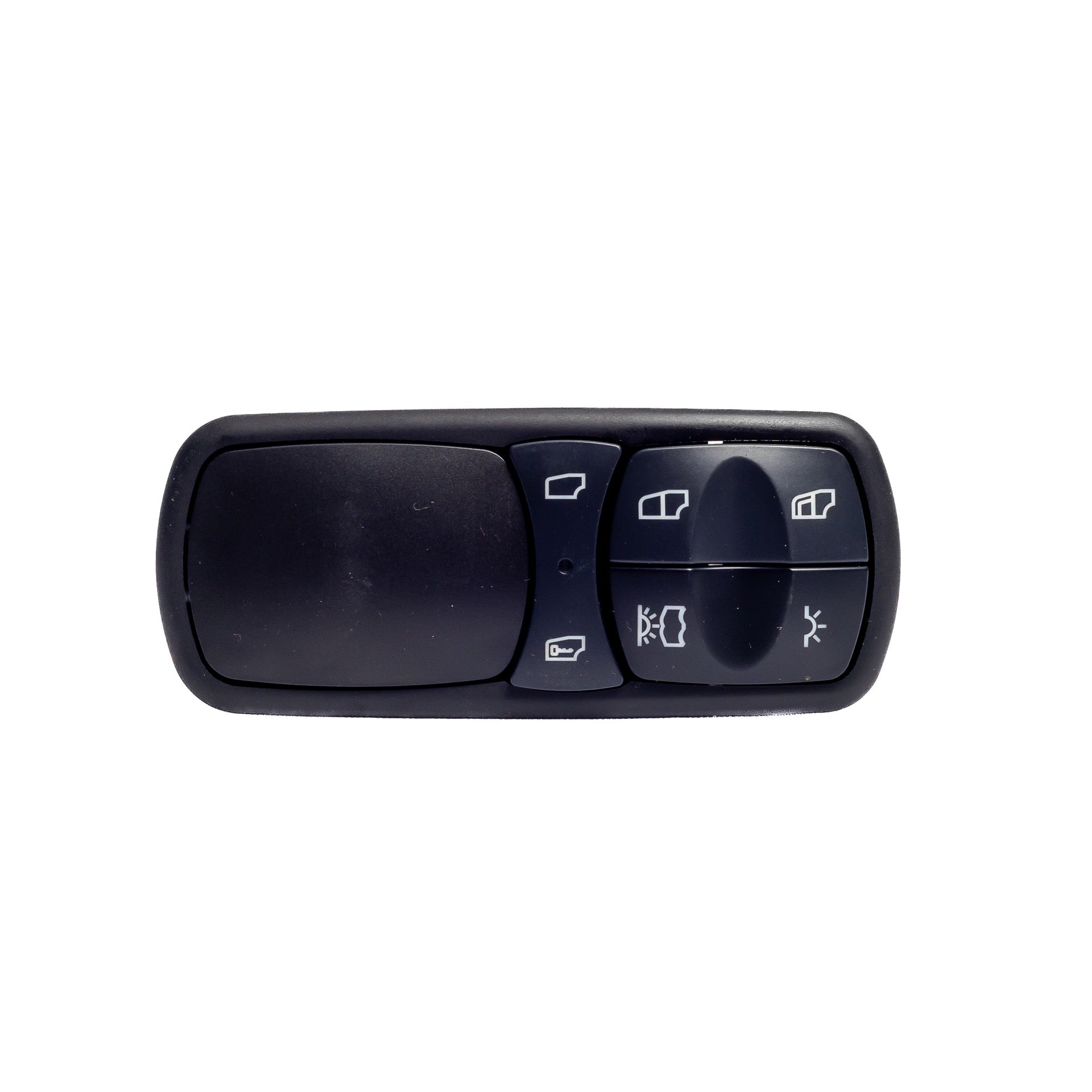 BOTÃO COMPLETO DE VIDRO ELETRICOS E TRAVAS DE PORTAS - A9438200197 (W1004)