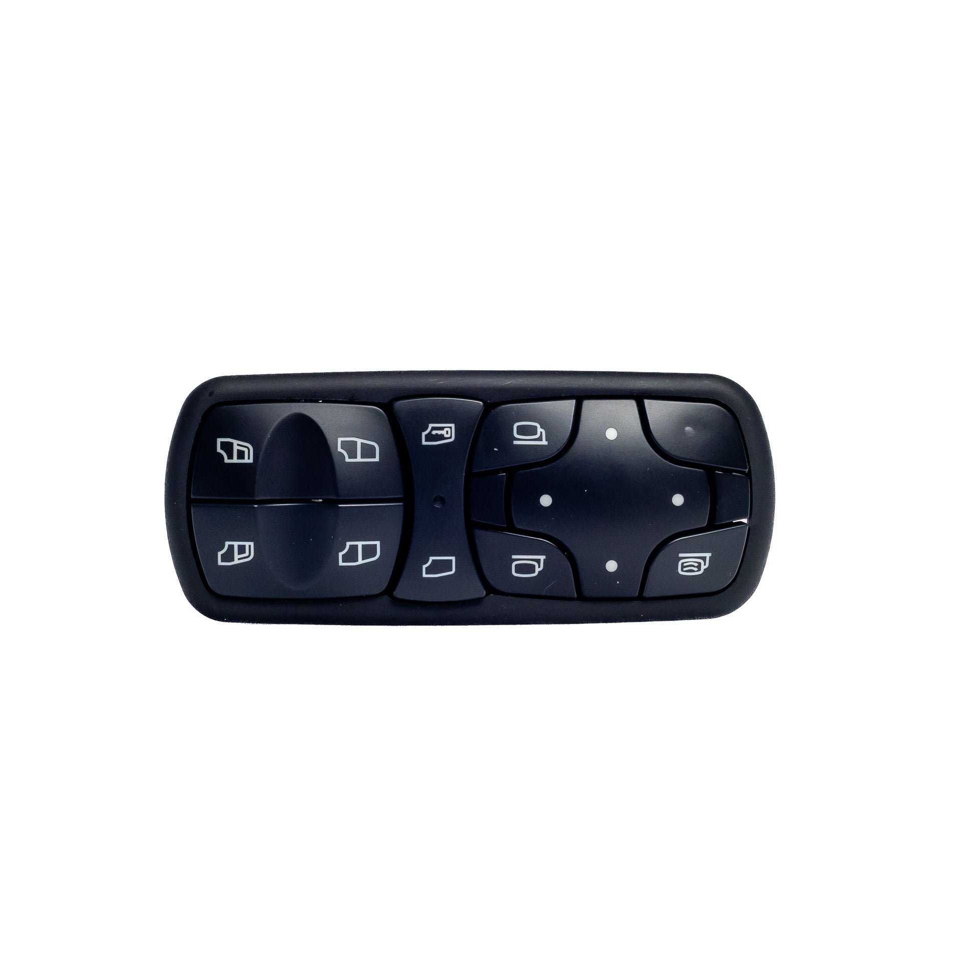 BOTÃO COMPLETO DE VIDRO ELETRICOS E TRAVAS DE PORTAS - A9438200097 (W1005)