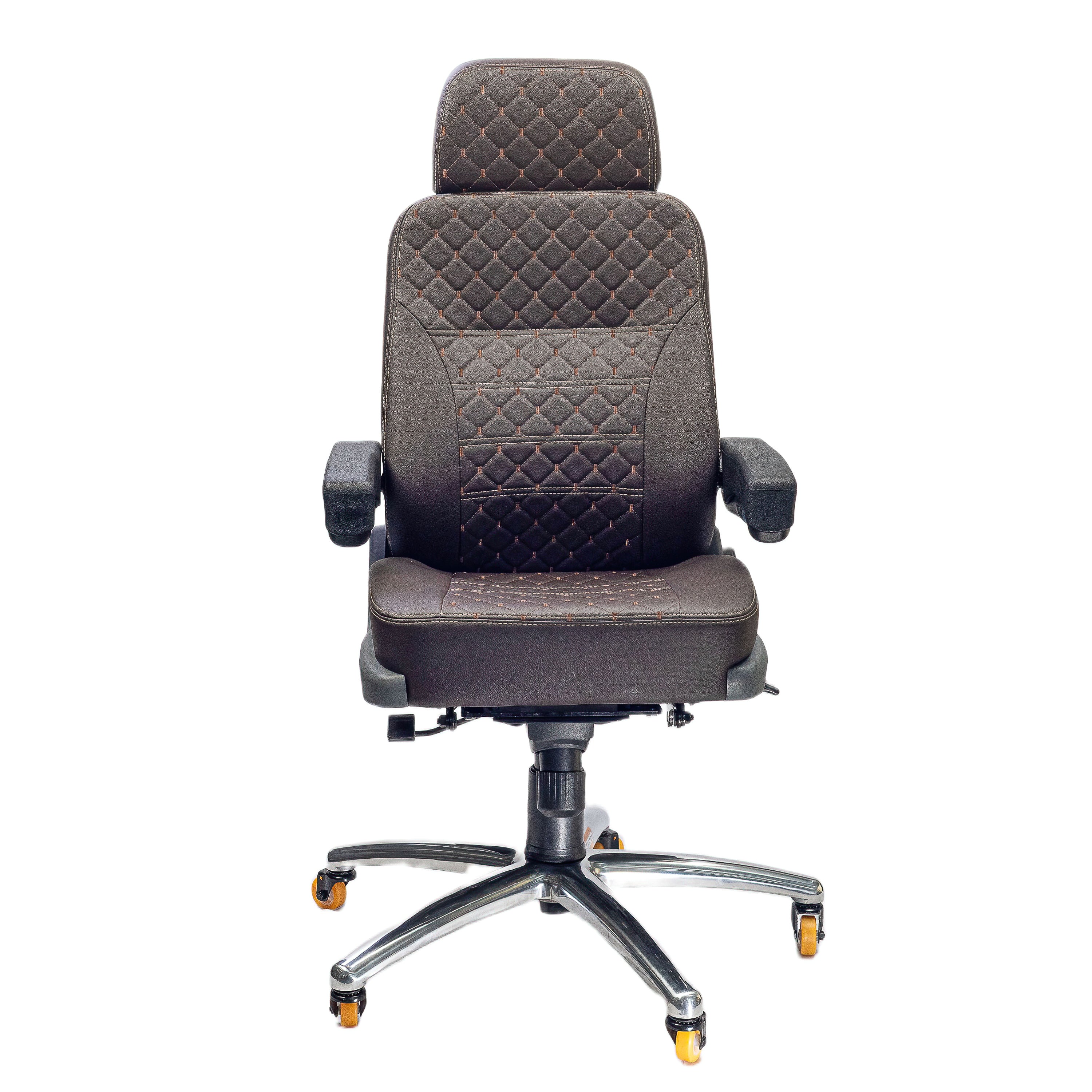 Cadeira Confort Navigator 4002 Astra para escritórios e aciarias – vista frontal