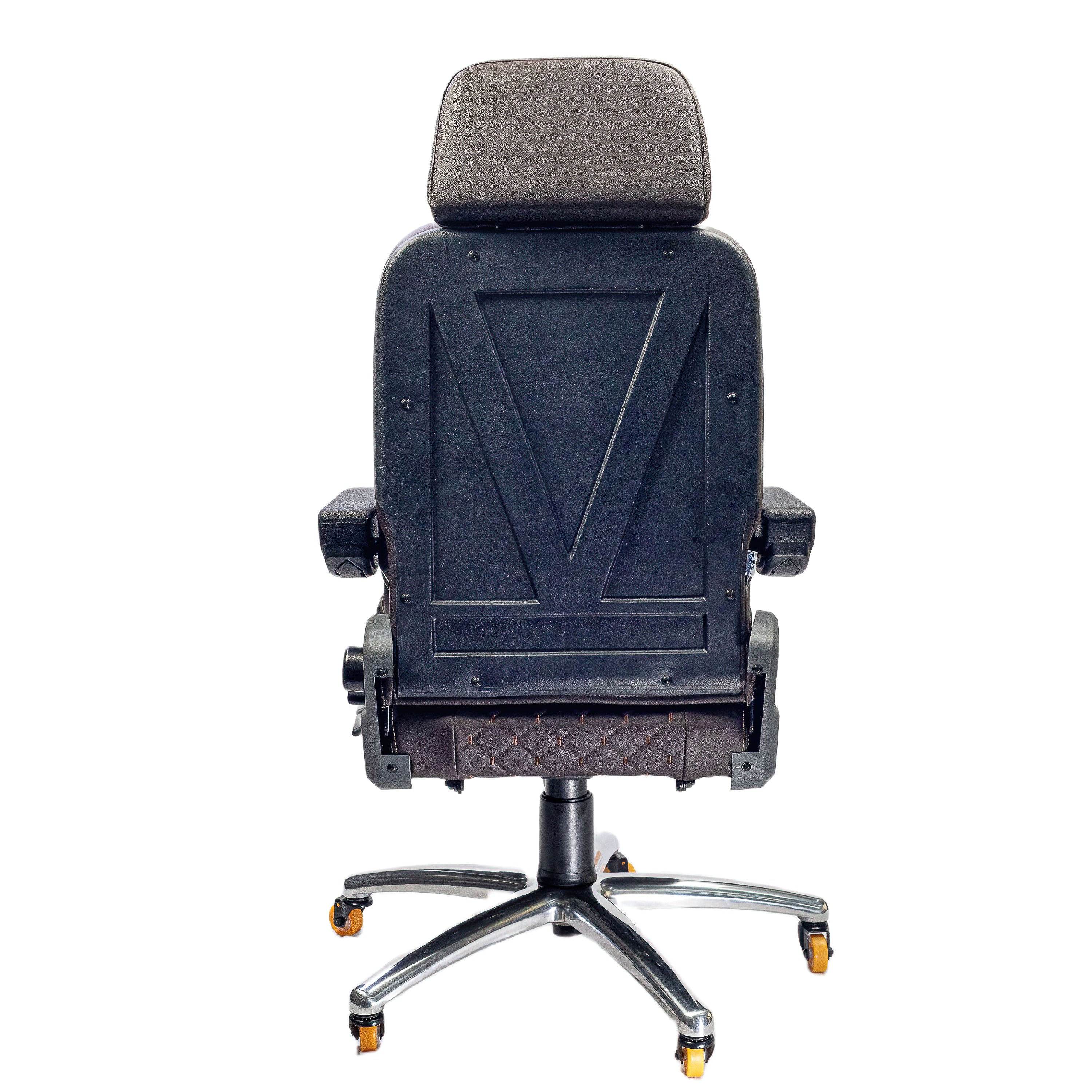 Cadeira Confort Navigator 4002 Astra – vista traseira com encosto ergonômico