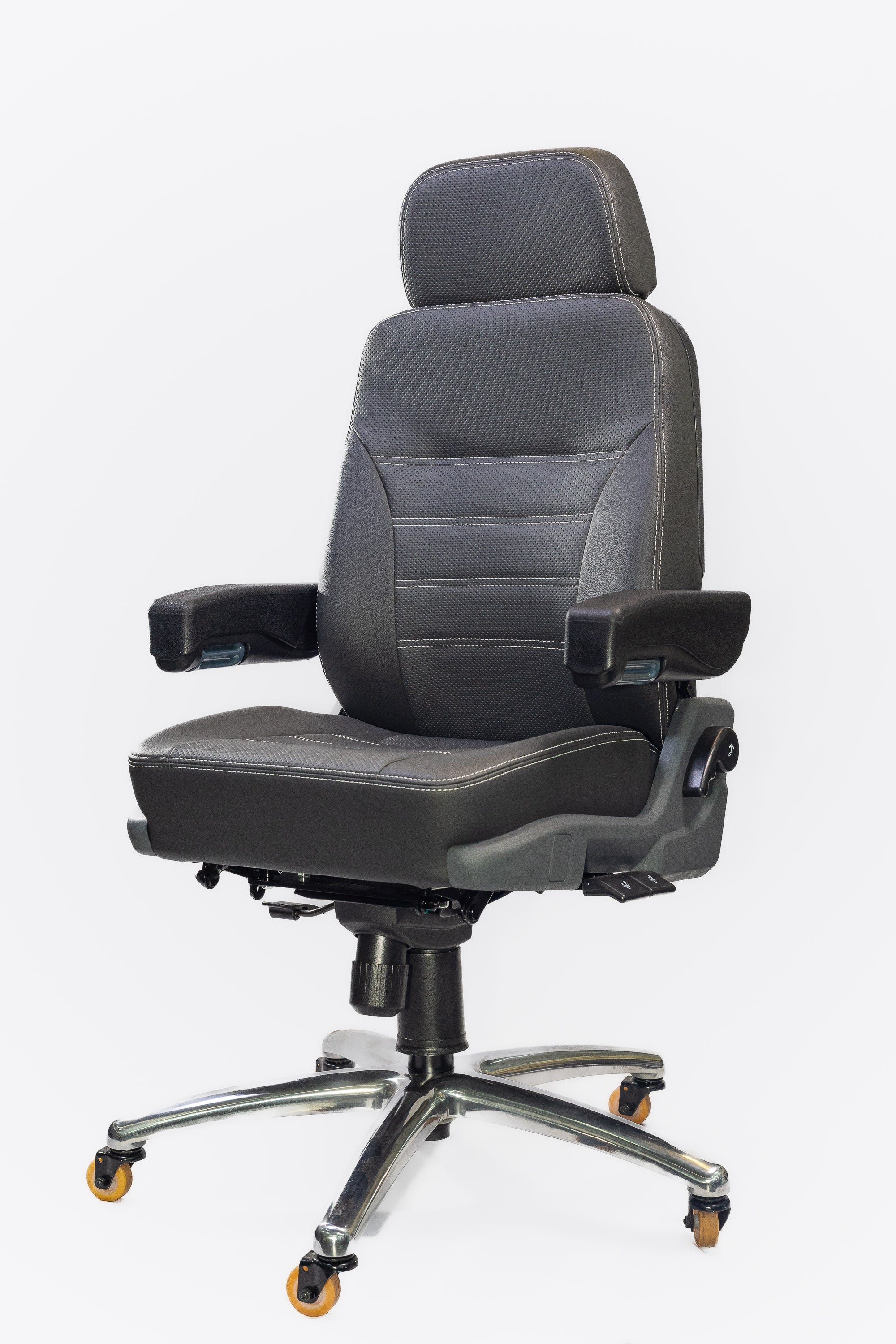 Cadeira Confort Navigator para escritórios e operação de aciarias 24 horas (4002)