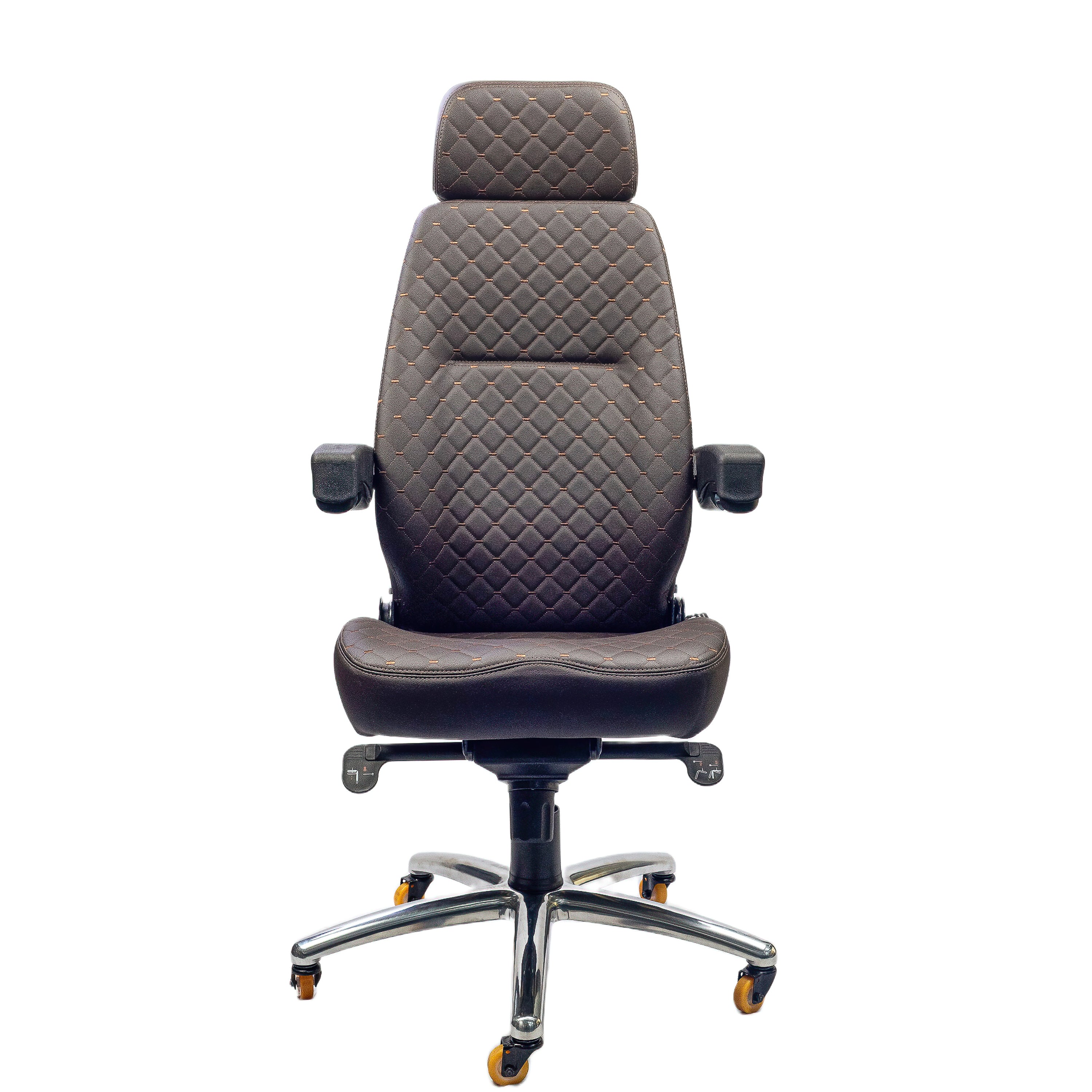 Cadeira para escritórios e operação de aciarias 24 horas em aço (4037)