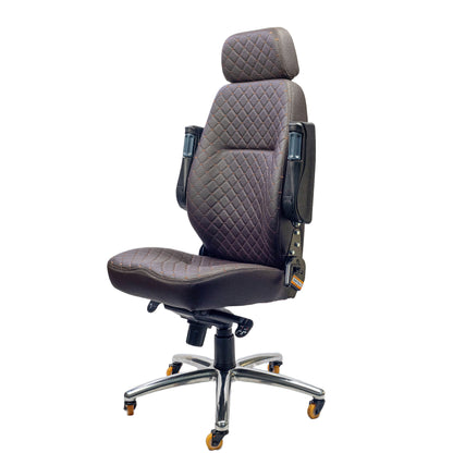 Cadeira para escritórios e operação de aciarias 24 horas em aço (4037)