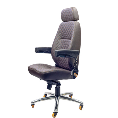 Cadeira para escritórios e operação de aciarias 24 horas em aço (4037)