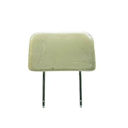 Apoio de cabeça para banco ISRI de caminhão ou ônibus, vista frontal com hastes metálicas de fixação.