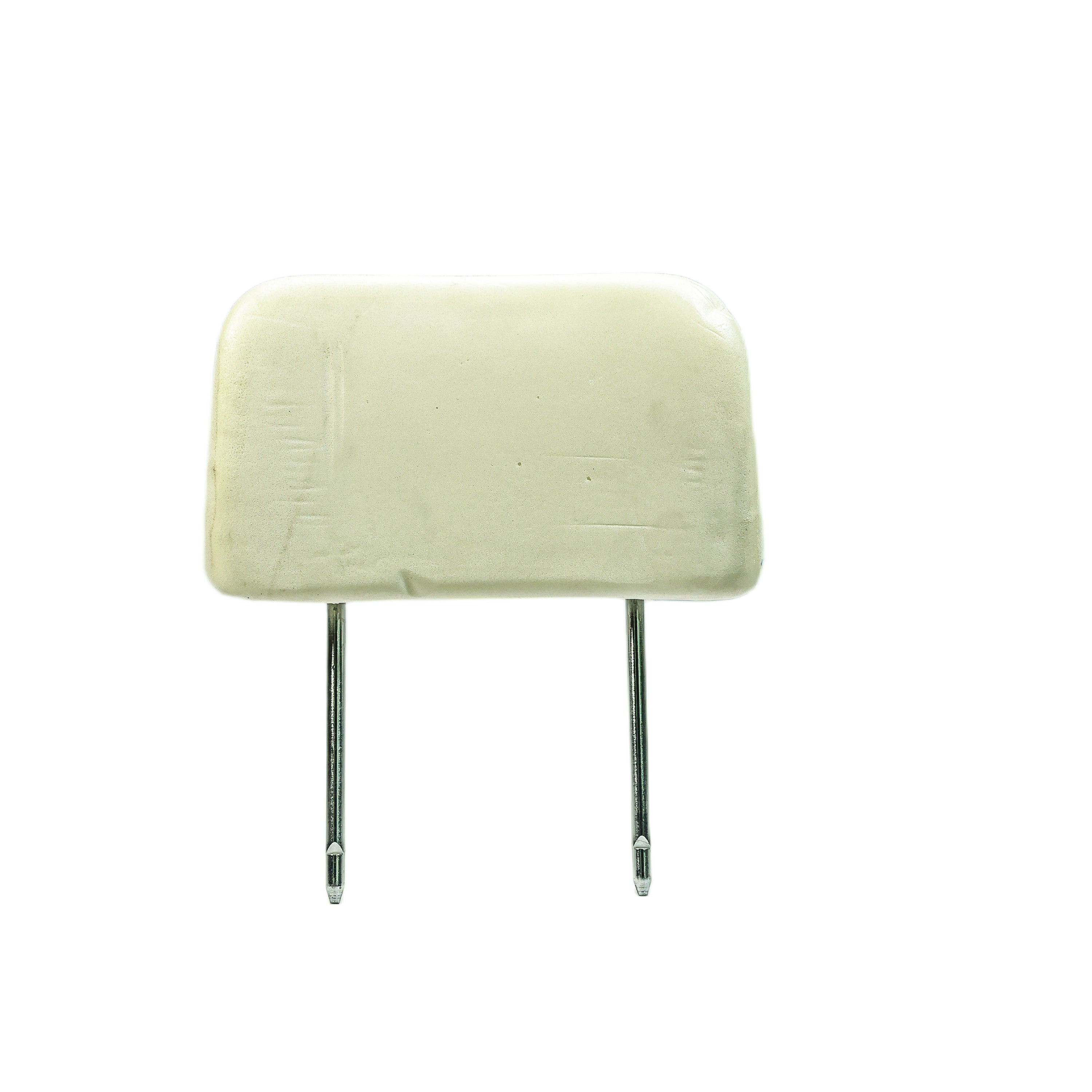 Apoio de cabeça ISRI para caminhões e ônibus, destacando formato anatômico e estrutura inferior.