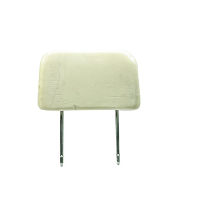 Apoio de cabeça ISRI para caminhões e ônibus, destacando formato anatômico e estrutura inferior.