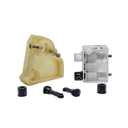 Kit completo de válvula de banco a ar Scania série 3, com corpo metálico e tampa amarela