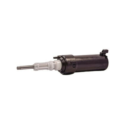 Pistão de comando para banco a ar Mercedes Benz Axor, vista diagonal destacando corpo e mecanismo.