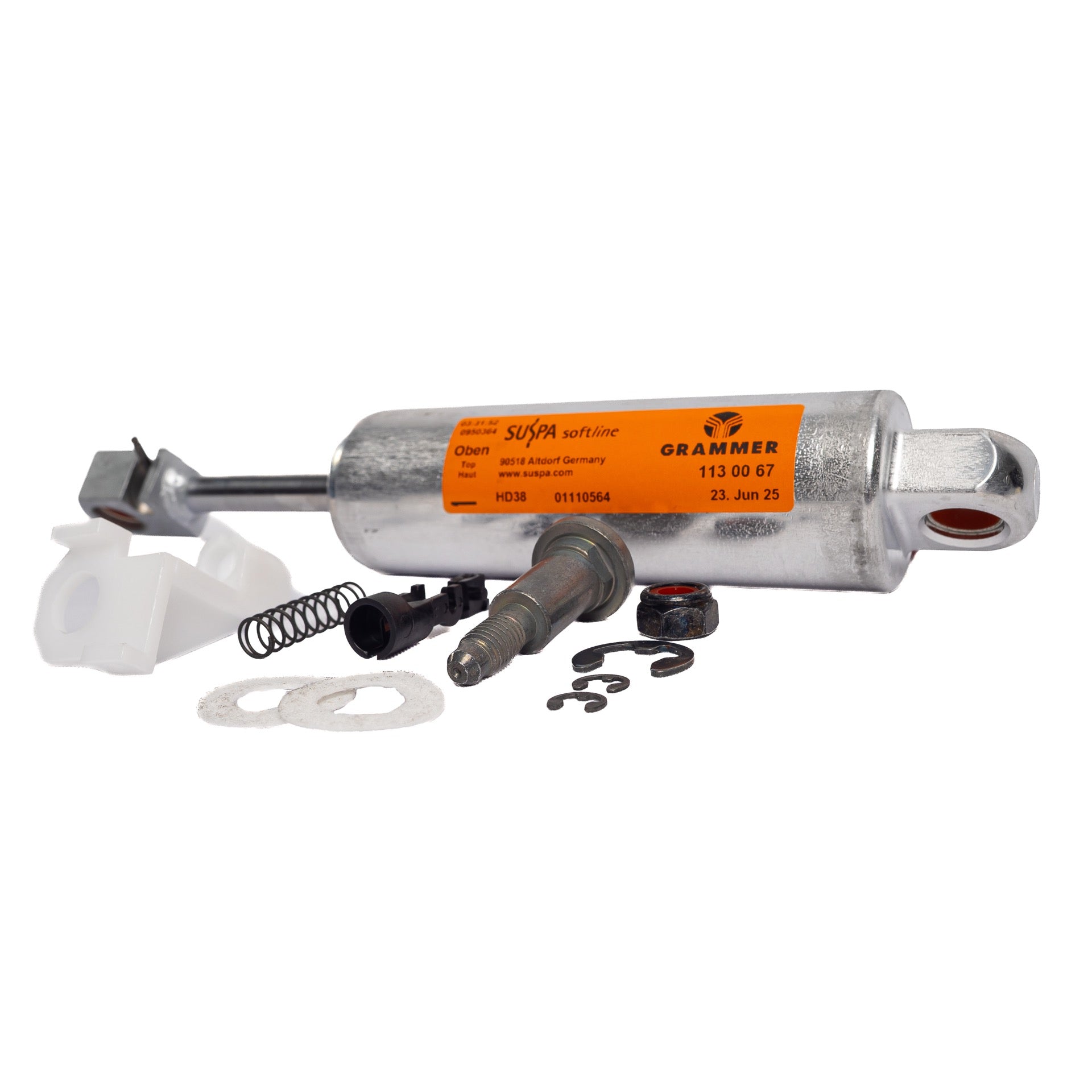 KIT AMORTECEDOR C/ RGULAGEM DO BANCO CONFORT CAMINHÃO AXOR MBB (G41960)
