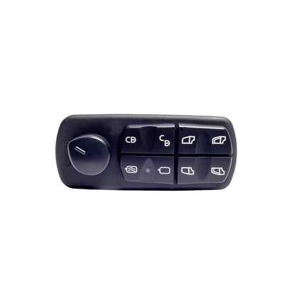 BOTÃO COMPLETO DE VIDRO ELETRICOS E TRAVAS DE PORTAS - A0055452813 (W1003)