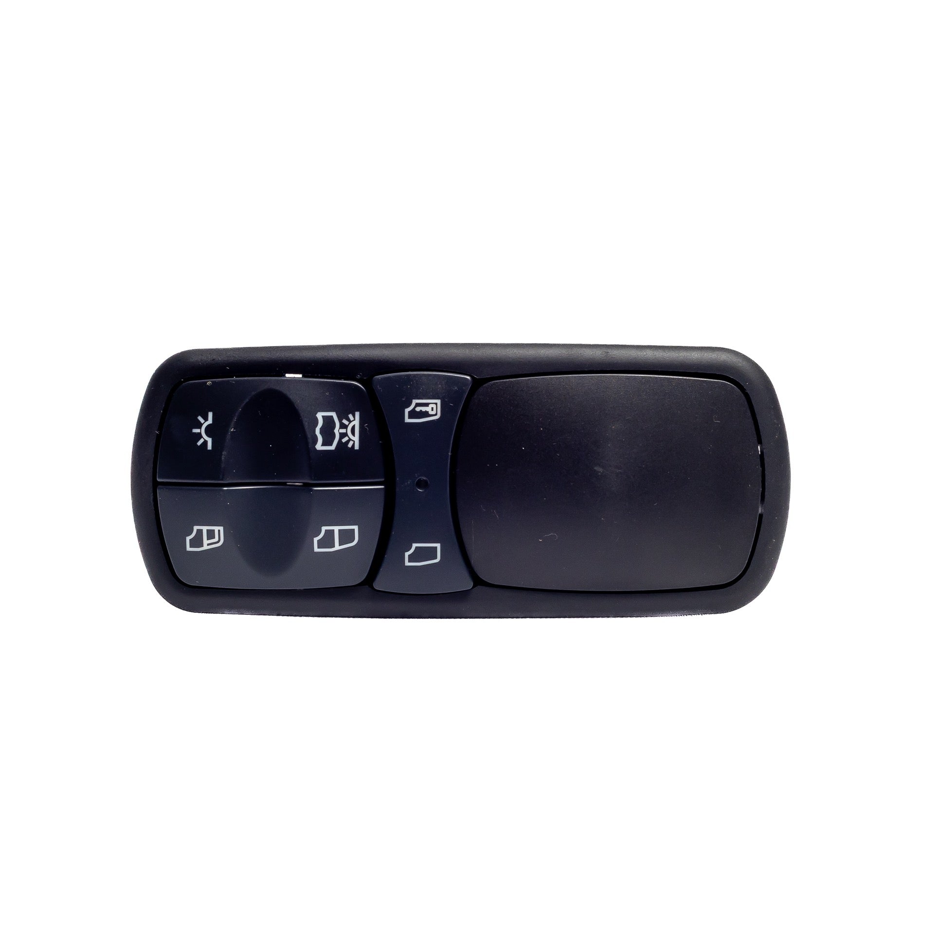BOTÃO COMPLETO DE VIDRO ELETRICOS E TRAVAS DE PORTAS - A9438200197 (W1004)