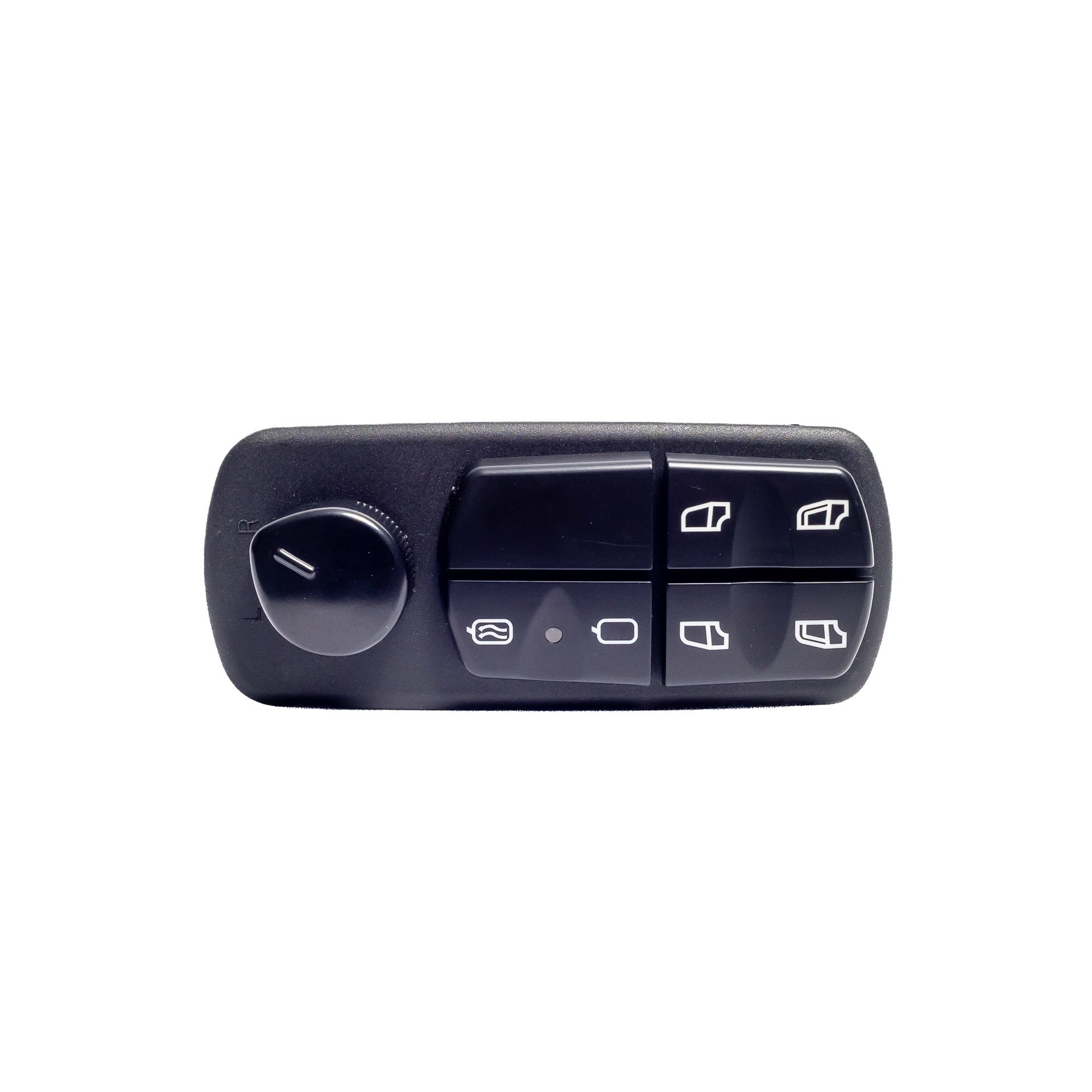 BOTÃO COMPLETO DE VIDRO ELETRICOS E TRAVAS DE PORTAS - A0025455113 (W1007)