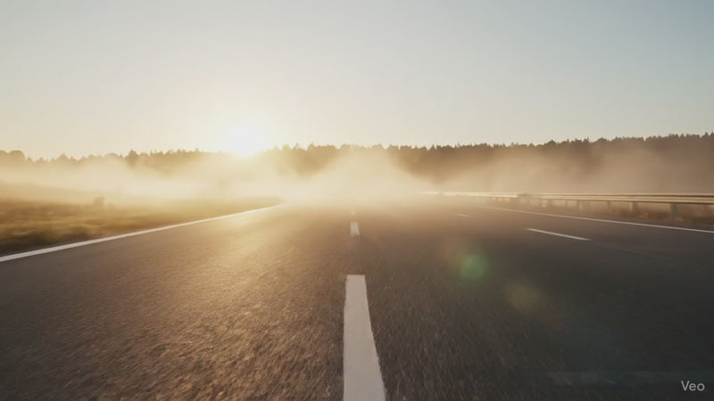 Vídeo de um caminhão na estrada com zoom em um banco para caminhão 7800 Universal da Astra Bancos.