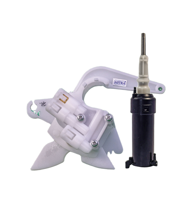 Peças e acessórios da Astra Bancos, mostrando componentes automotivos utilizados em sistemas de bancos para todos os setores.